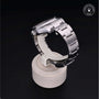 Rolex Certified Pre-owned Air-King M116900-0001 front on black background