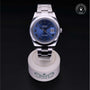 Rolex Certified Pre-owned Datejust M116300-0004 front on black background