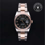 Rolex Certified Pre-owned Datejust M116201-0087 front on black background