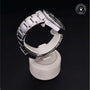 Rolex Certified Pre-owned GMT M116710LN-0001 front on black background