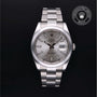 Rolex Certified Pre-owned Datejust M126300-0003 front on black background