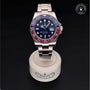 Rolex Certified Pre-owned GMT M126719BLRO-0003 front on black background