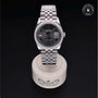 Rolex Certified Pre-owned Datejust M126284RBR-0037 front on black background