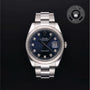 Rolex Certified Pre-owned Datejust M126334-0015 front on black background