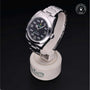 Rolex Certified Pre-owned Air-King M116900-0001 front on black background