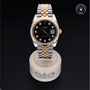 Rolex Certified Pre-owned Datejust M126333-0006 front on black background