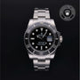 Rolex Certified Pre-owned Submariner M116610LN-0001 front on black background