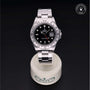 Rolex Certified Pre-owned Explorer M16570-0005 front on black background