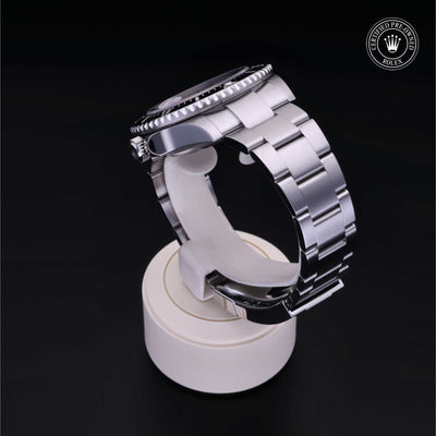 Rolex Certified Pre-owned Sea-Dweller M126600-0001 front on black background