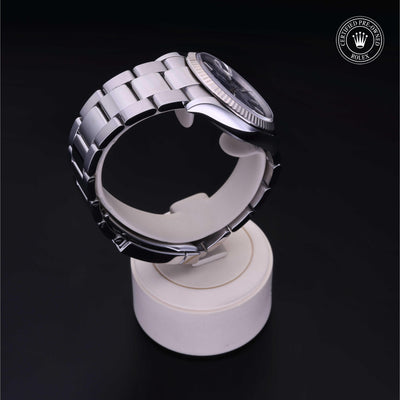 Rolex CPO Datejust M126234 front on white background