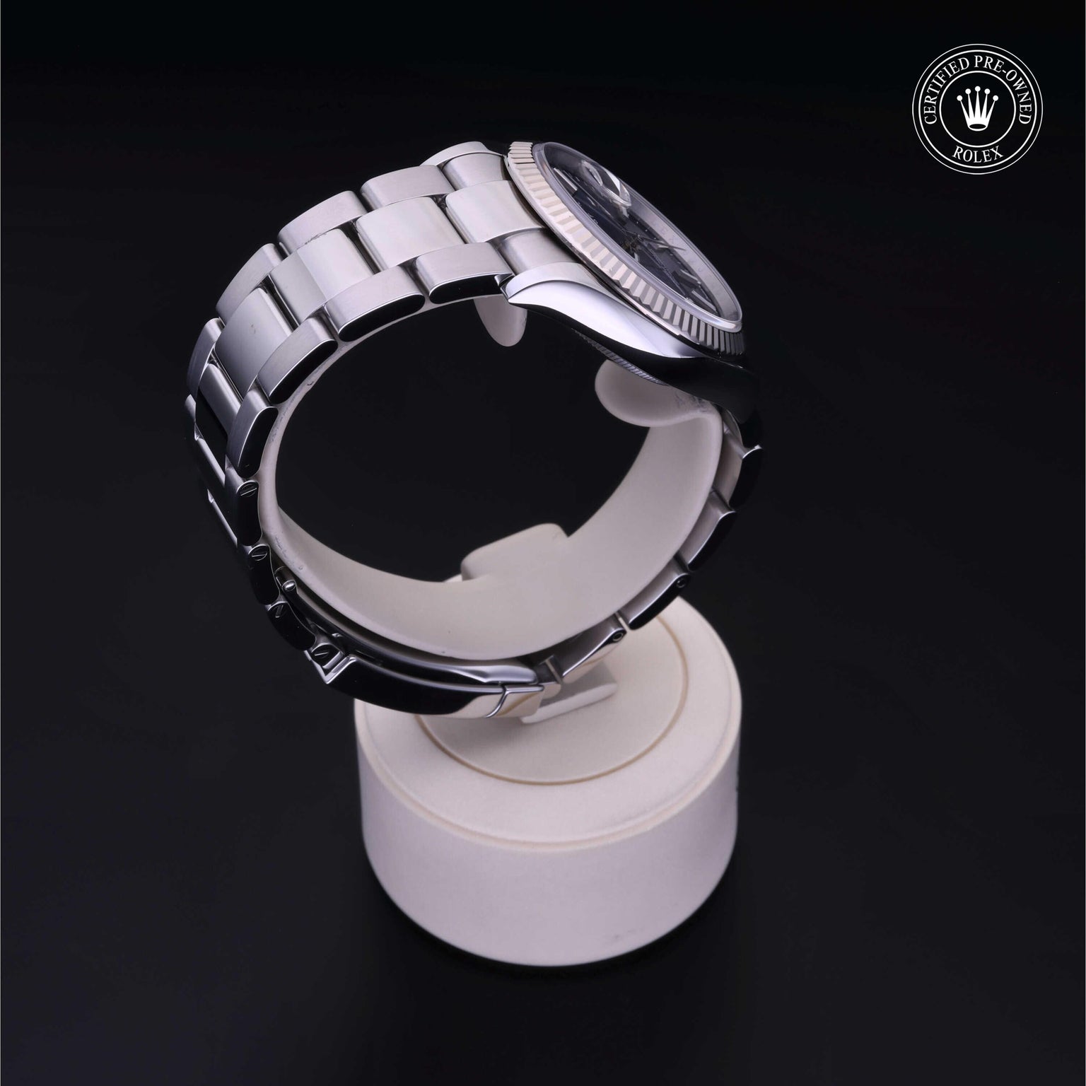 Rolex CPO Datejust M126234 front on white background