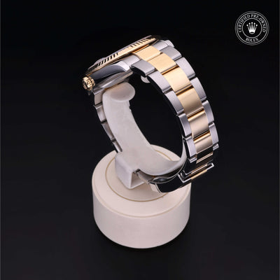 Rolex CPO Datejust M126333 front on white background