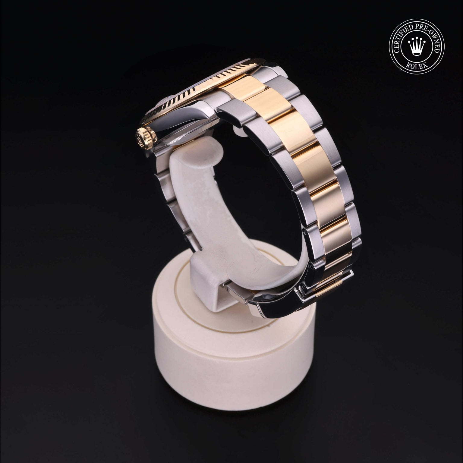 Rolex CPO Datejust M126333 front on white background