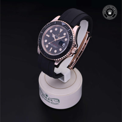 Rolex CPO Yacht-Master M126655 front on white background