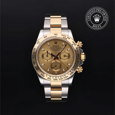 Rolex CPO Daytona M116503 front on white background