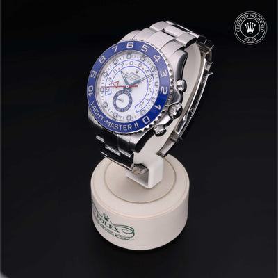 Rolex CPO Yacht-Master M116680 front on white background