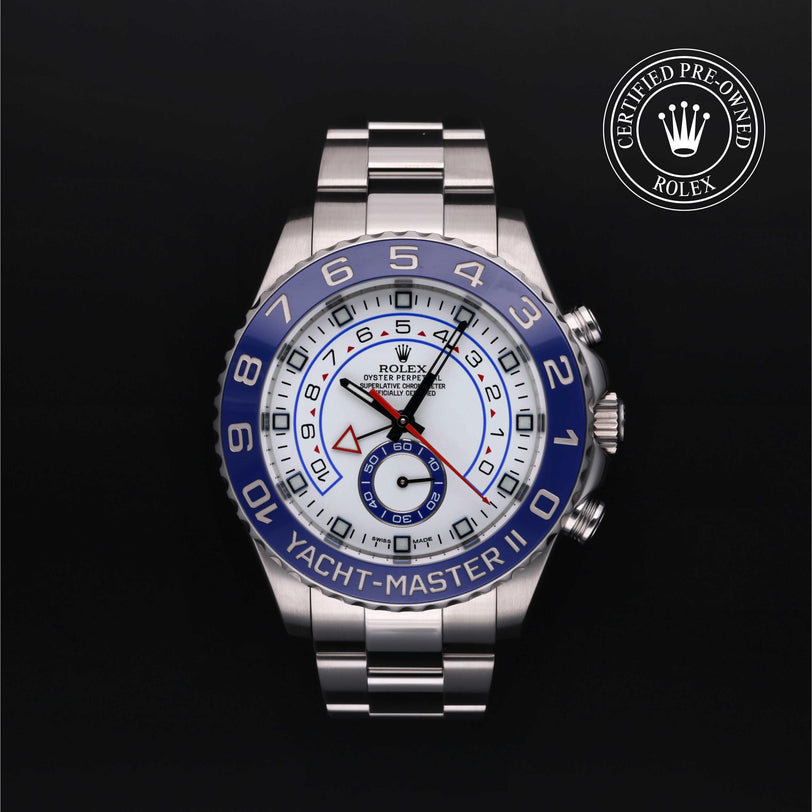 Rolex CPO Yacht-Master M116680 front on white background
