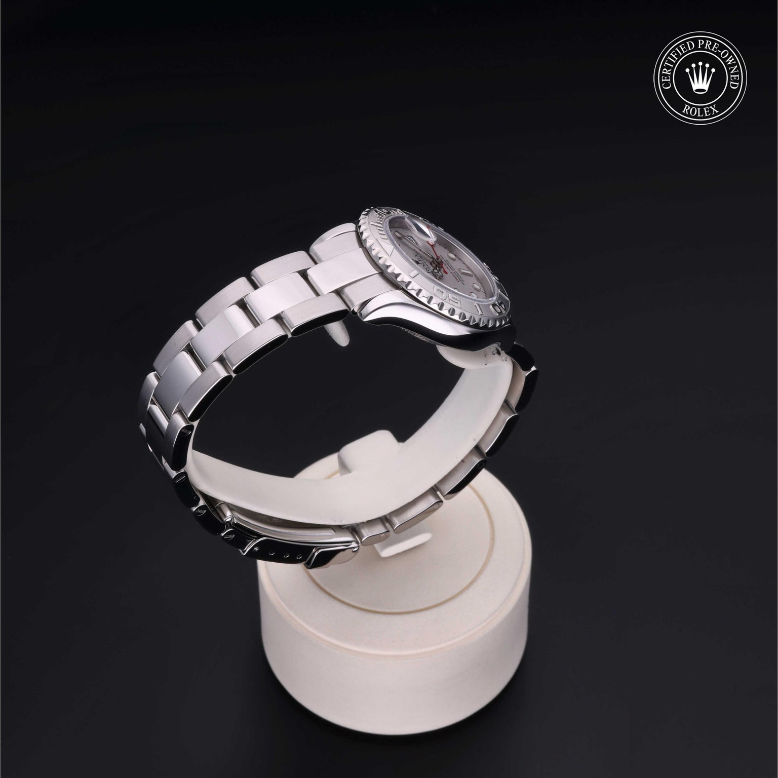 Rolex CPO Yacht-Master M169622 front on white background