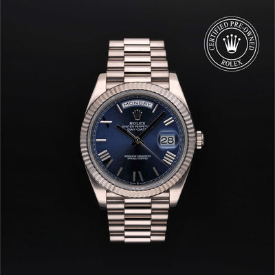Rolex CPO Day-date M228239 front on white background
