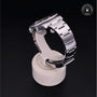 Rolex CPO Submariner M116610LN front on white background