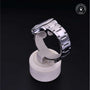 Rolex Certified Pre-owned Yacht-Master M168622-0004 front on black background
