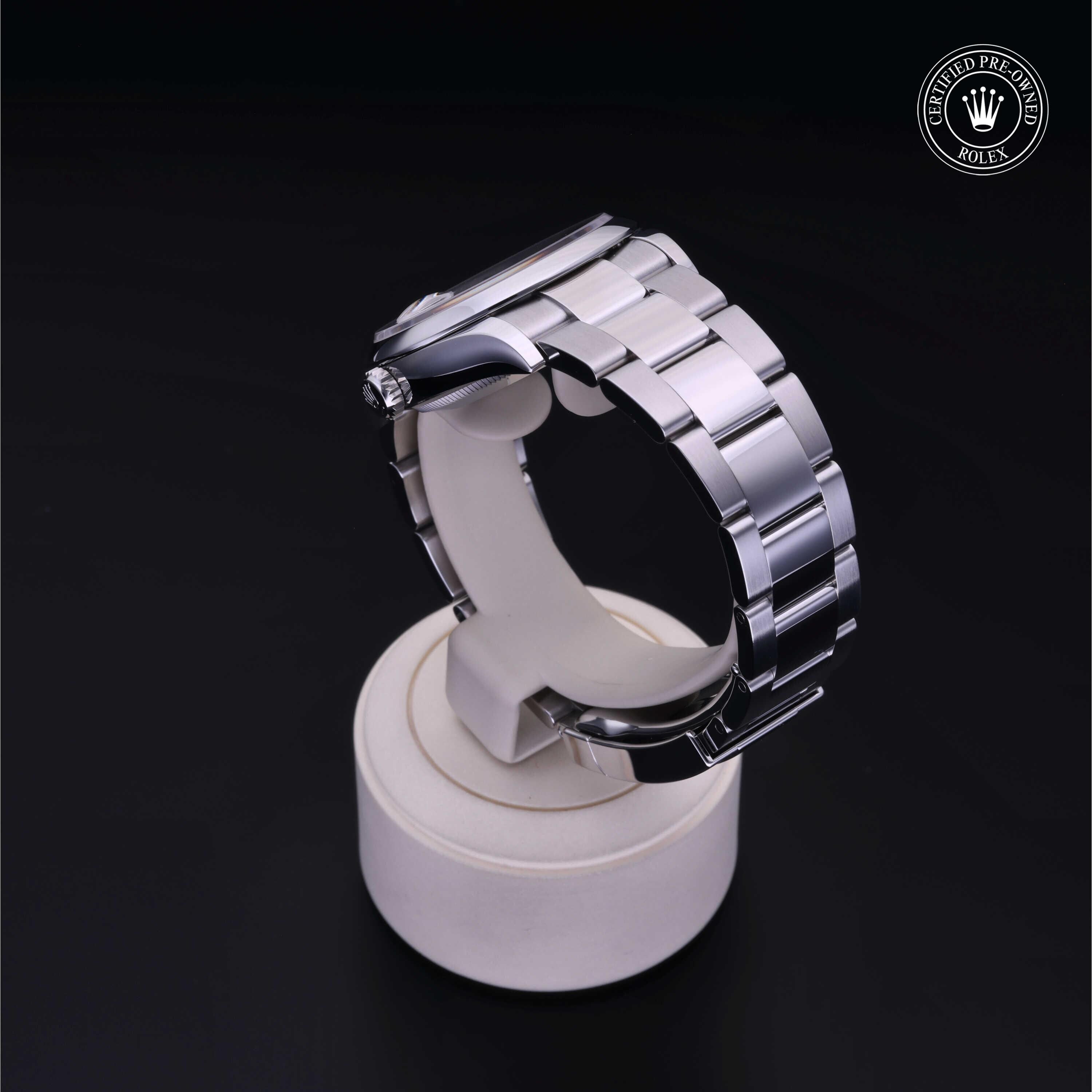Rolex CPO Datejust M126200 front on white background