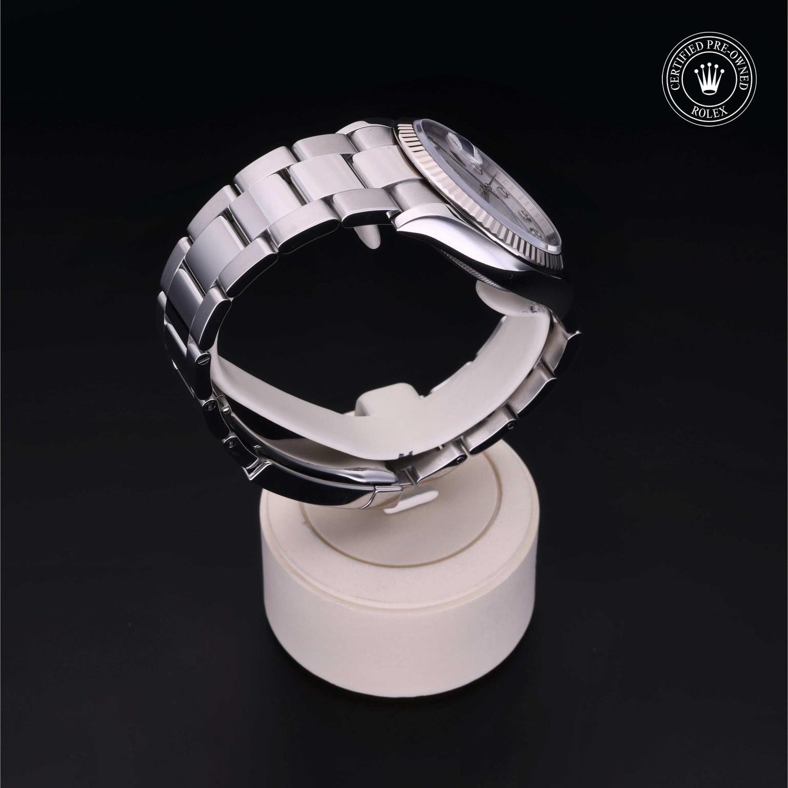 Rolex CPO Datejust M126234 front on white background