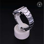 Rolex Certified Pre-owned Datejust M126334-0003 front on black background