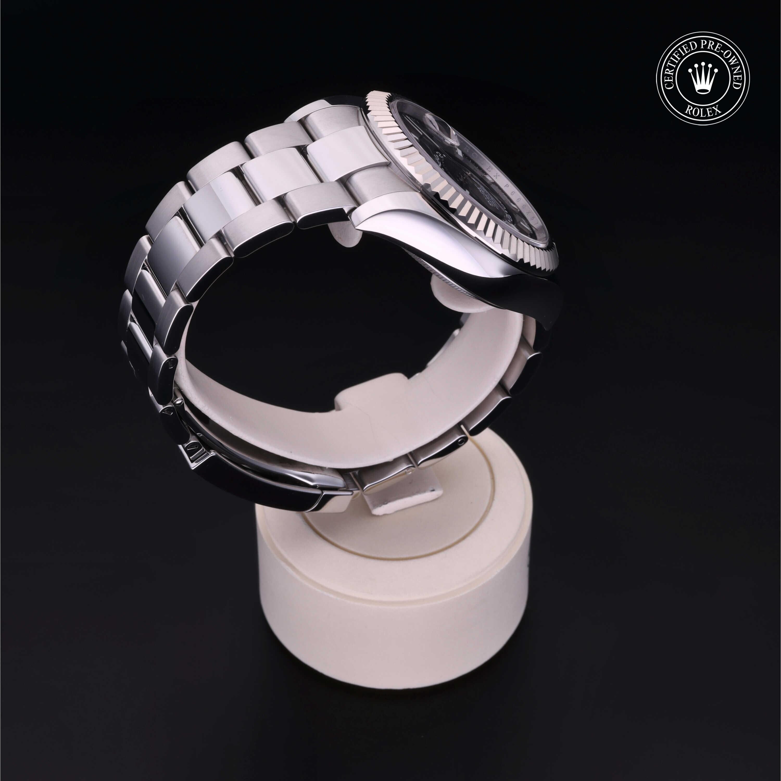 Rolex Certified Pre-owned Sea-Dweller M326934-0005 front on black background