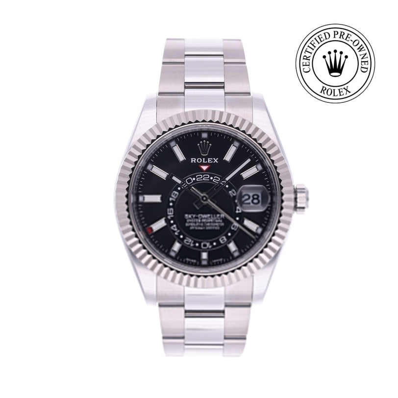 Rolex Certified Pre-owned Sea-Dweller M326934-0005 front on white background