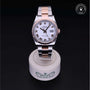 Rolex Certified Pre-owned Datejust M126231-0016 front on black background