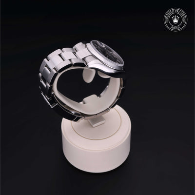 Rolex Certified Pre-owned Lady Datejust M178240-0025 front on black background