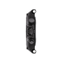 Black multi-tool on a white background