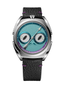 Louis Erard X Konstantin Chaykin Unfrogettable Turquoise Limited Edition | 40mm, Titanium