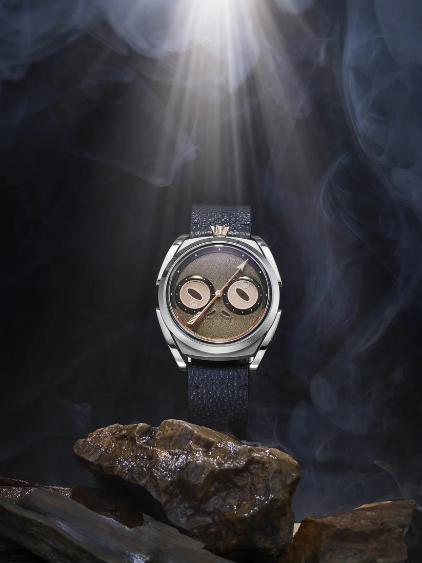 Louis Erard X Konstantin Chaykin Unfrogettable Brown Limited Edition | 40mm, Titanium