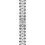 Stainless steel watch band with multi-link bracelet design and Tissot 1853 clasp.