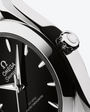 OMEGA Seamaster Aqua Terra 150M 30mm Steel on Steel Black Dial Watch 