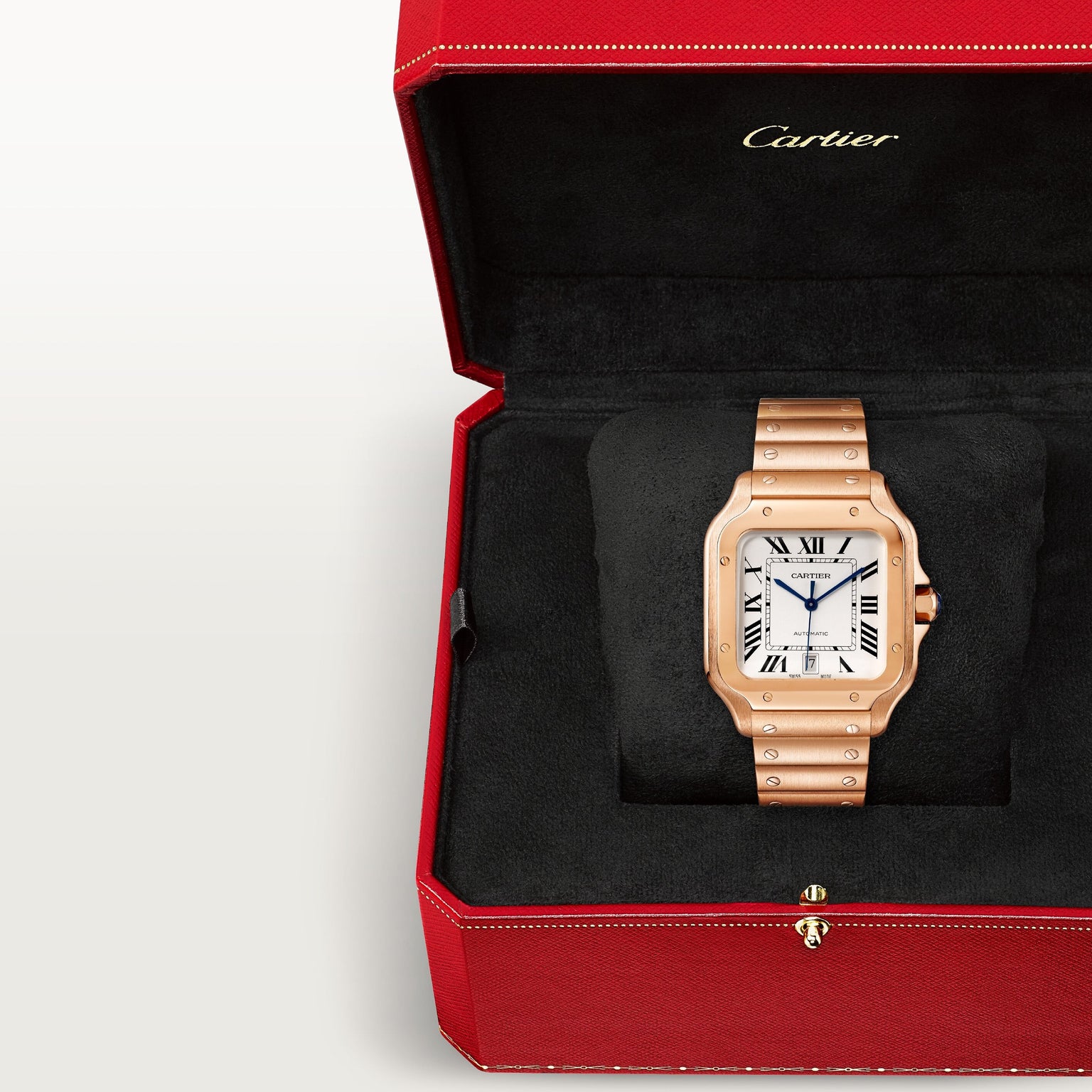 Cartier Santos de Cartier Large Model WGSA0018 view 5