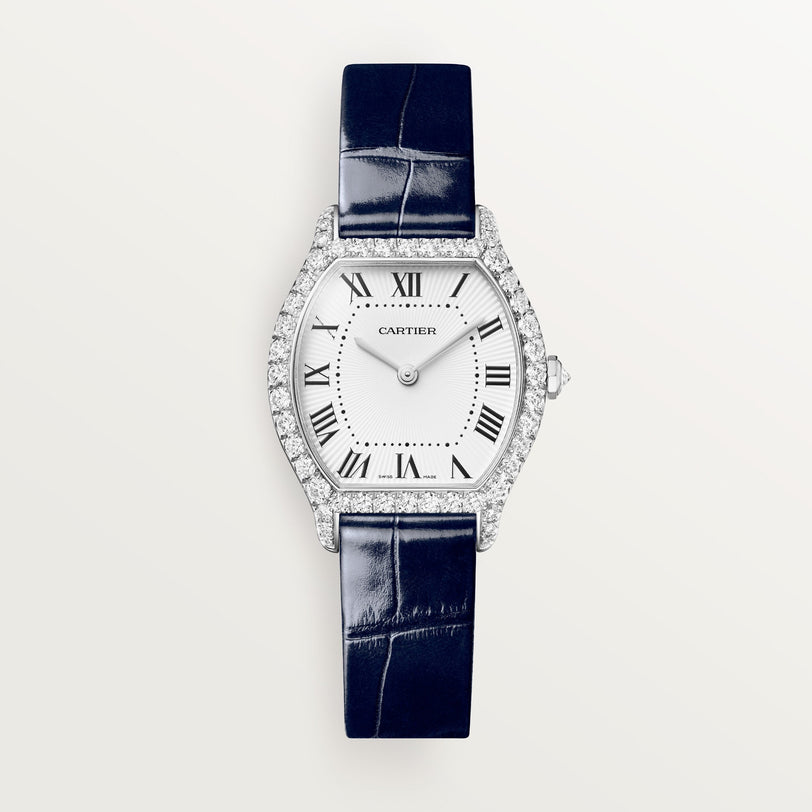 Cartier Tortue Small Model WJTO0014 front on white background