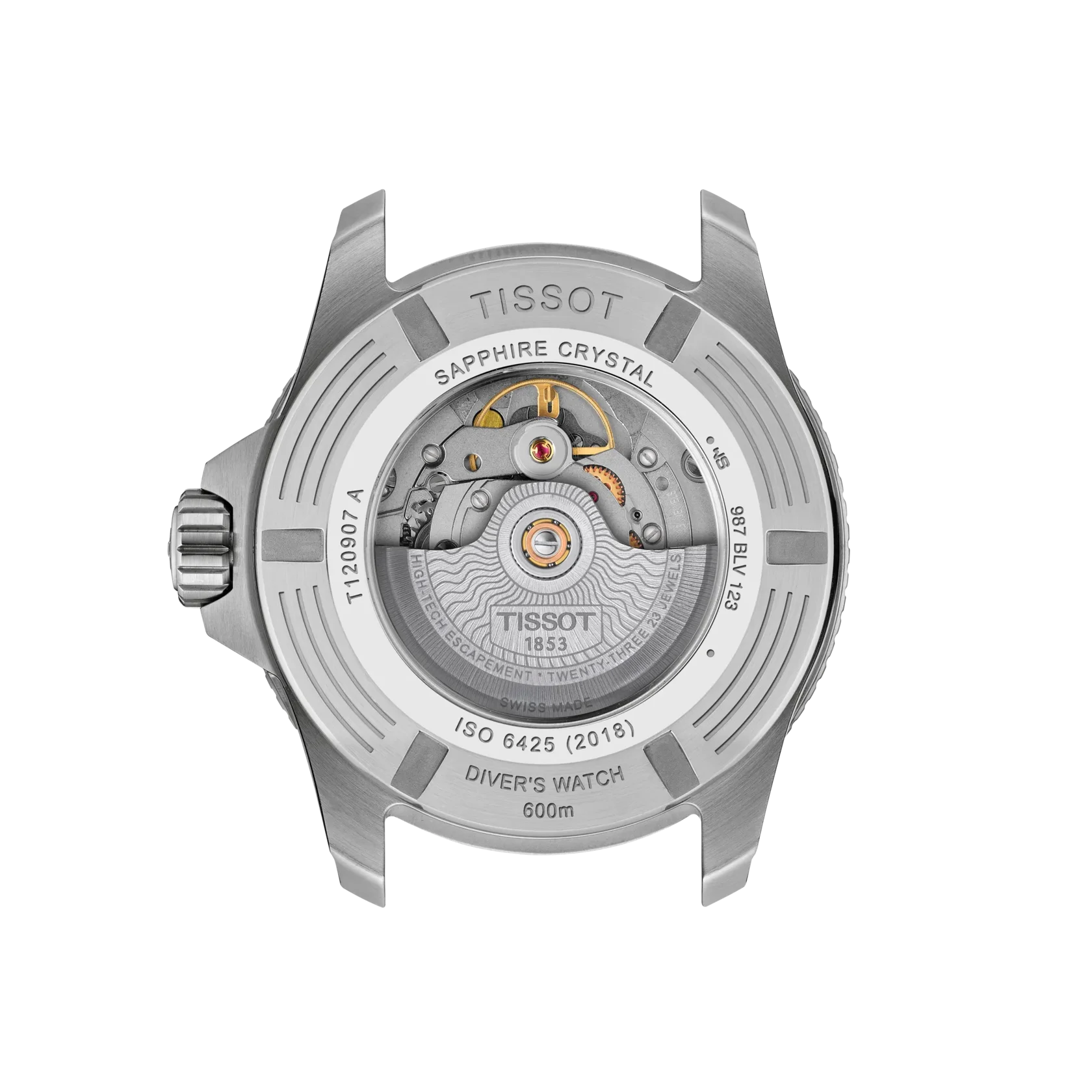 SeaStar 2000 | 44mm, Stainless Steel, Orange Dial