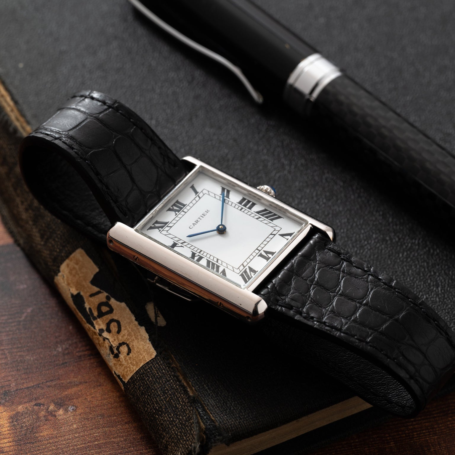 Cartier Tank Louis Automatique 'Jumbo' - Image 11