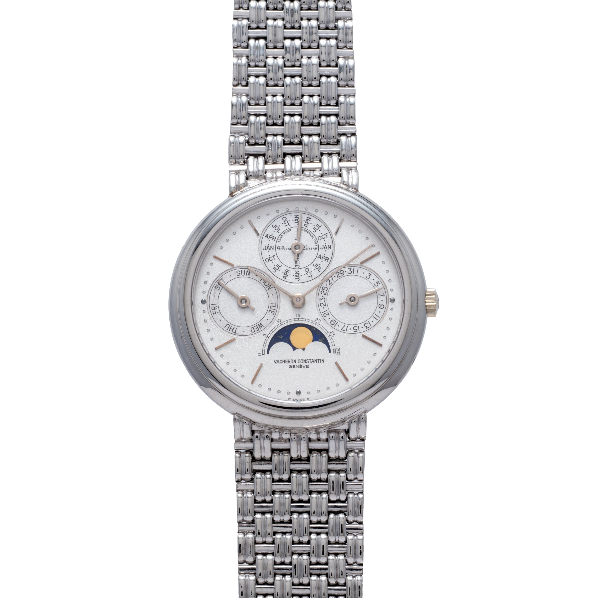 Vacheron Constantin 'Platinum' Perpetual Calendar Moonphase - Image 2