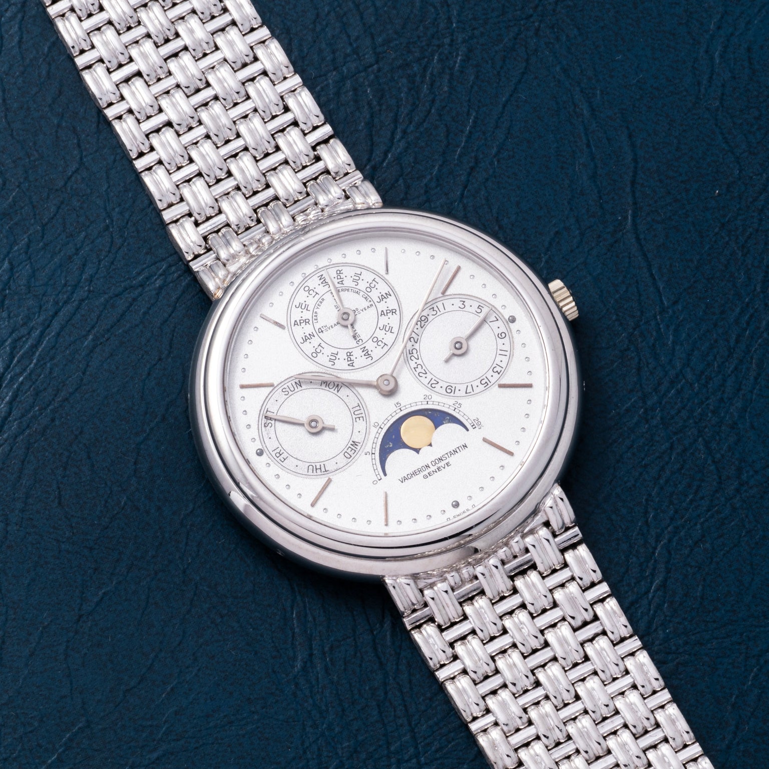 Vacheron Constantin 'Platinum' Perpetual Calendar Moonphase - Image 11