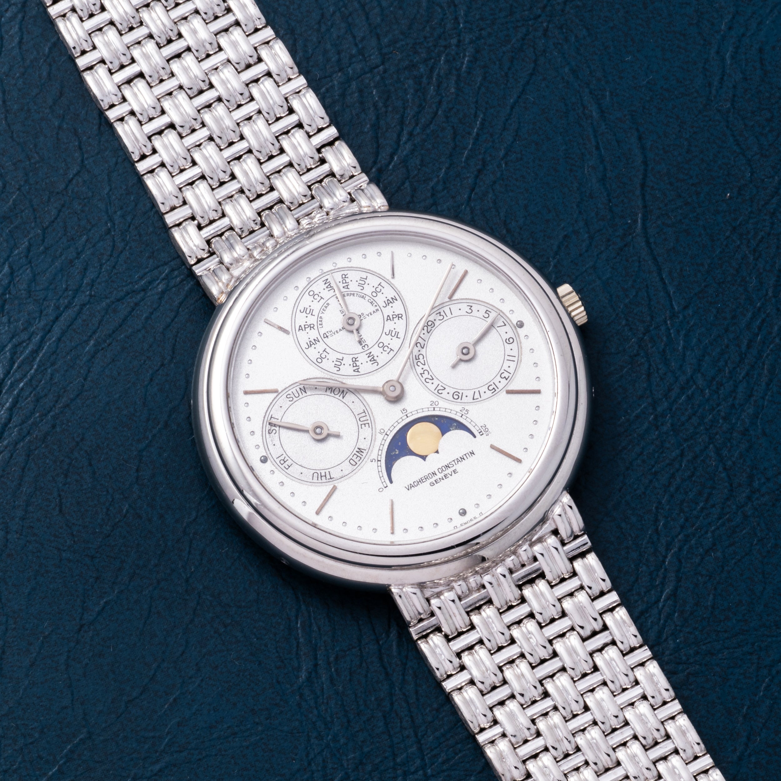 Vacheron Constantin 'Platinum' Perpetual Calendar Moonphase - Image 11