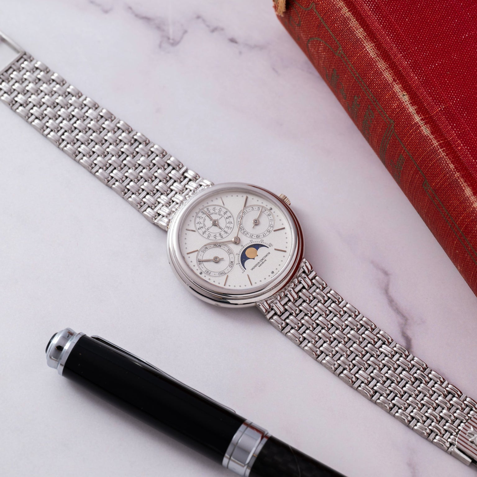 Vacheron Constantin 'Platinum' Perpetual Calendar Moonphase - Image 9