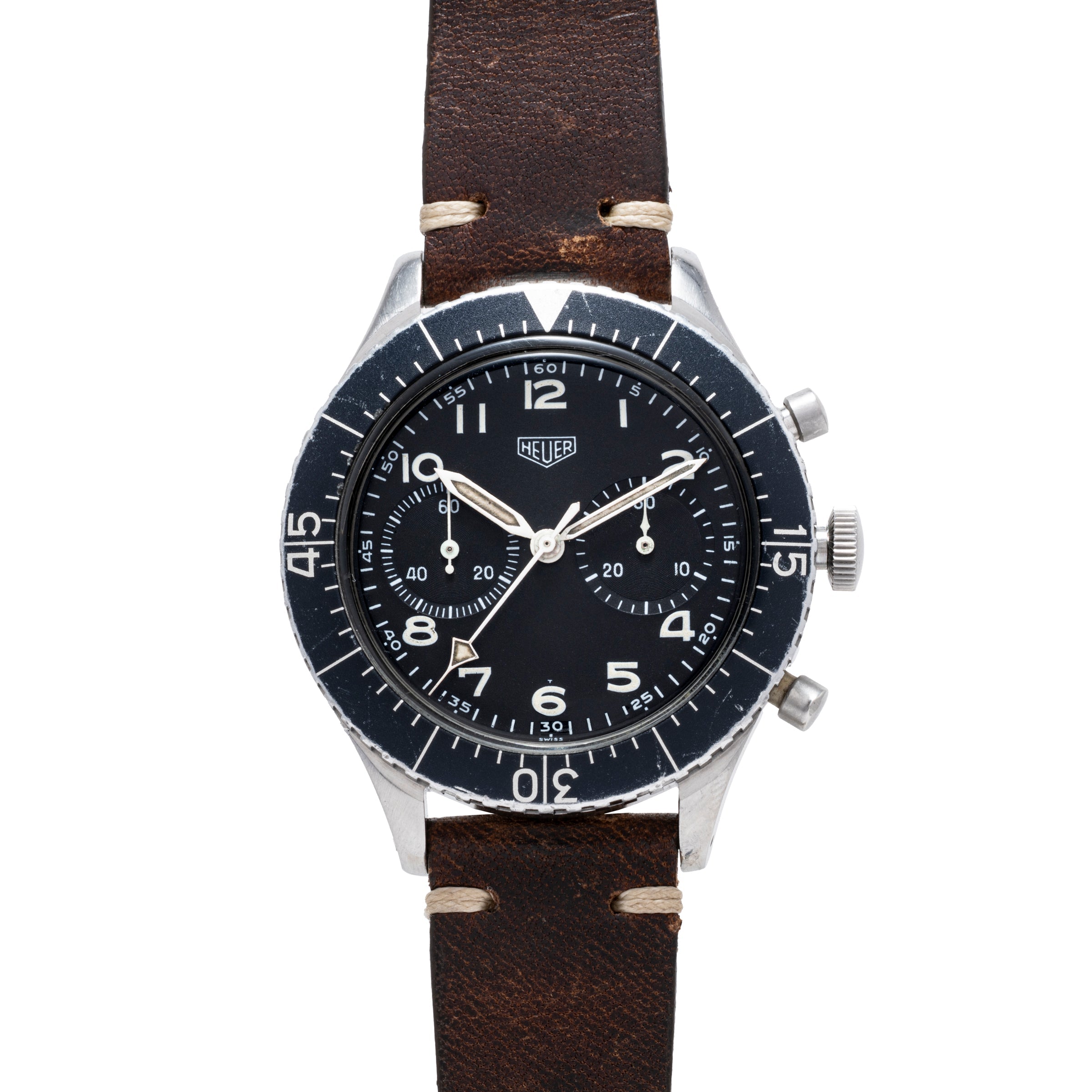Heuer Bundeswehr Flyback Chronograph - Image 2