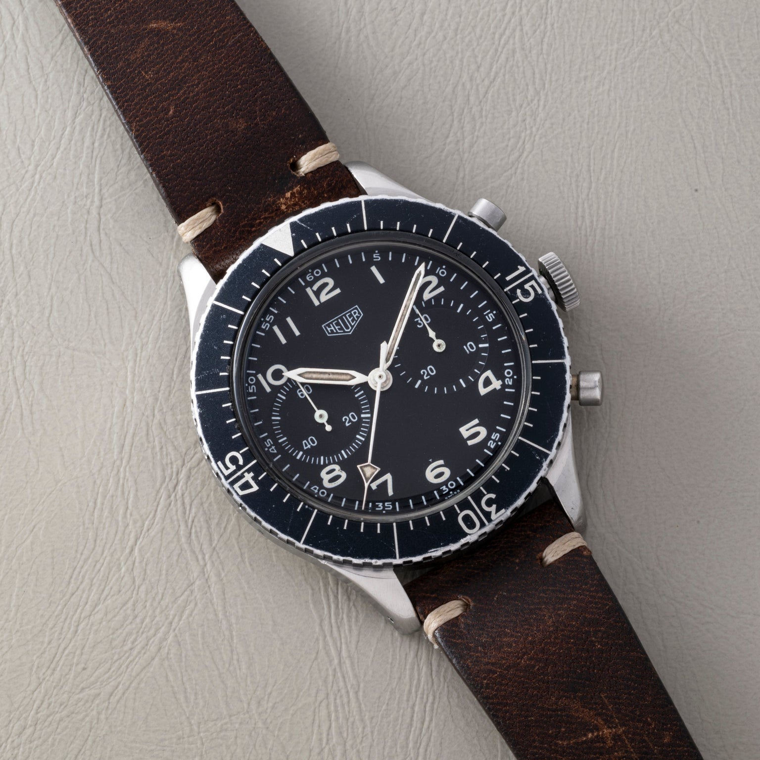 Heuer Bundeswehr Flyback Chronograph - Image 1