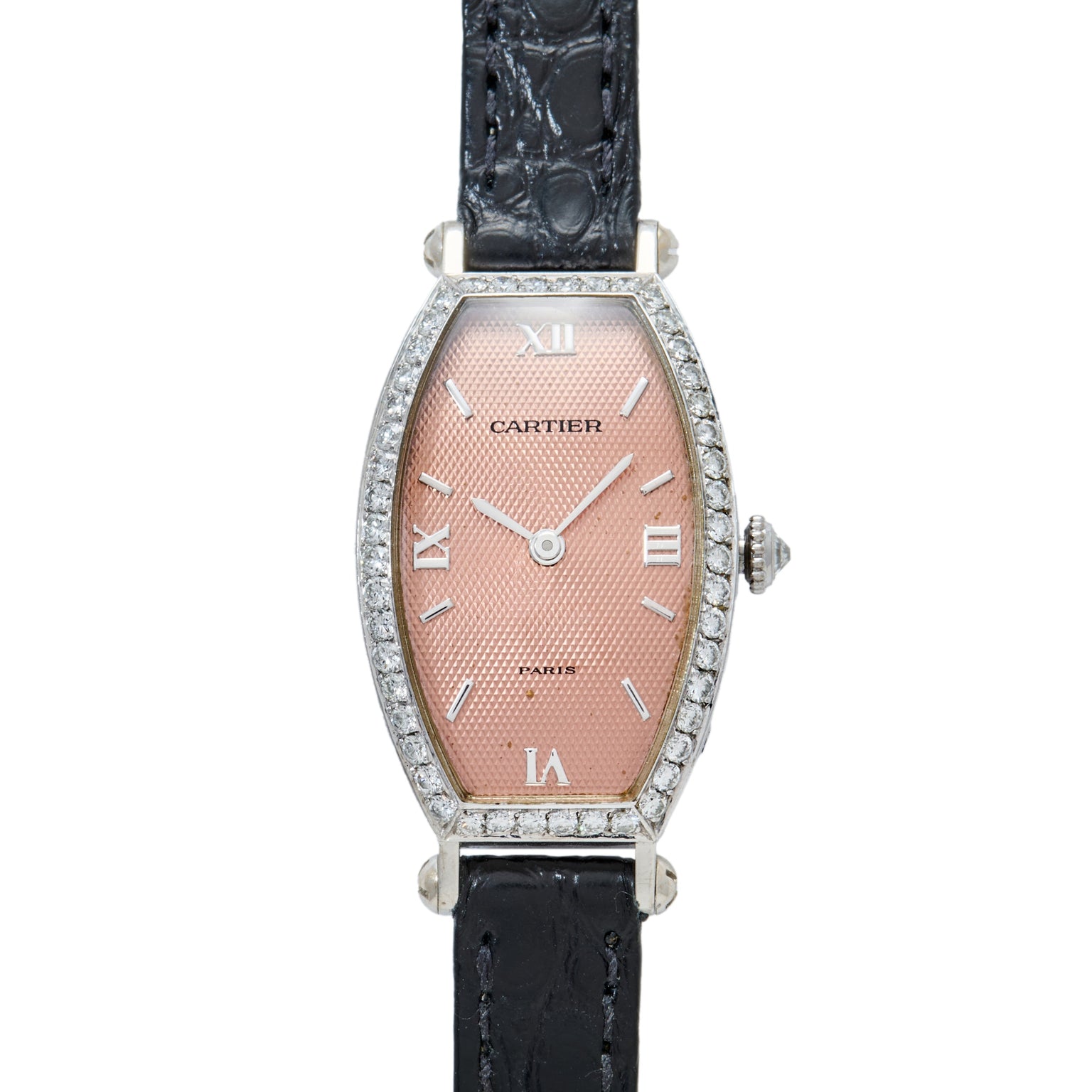 Cartier Tonneau 'Paris' Diamonds