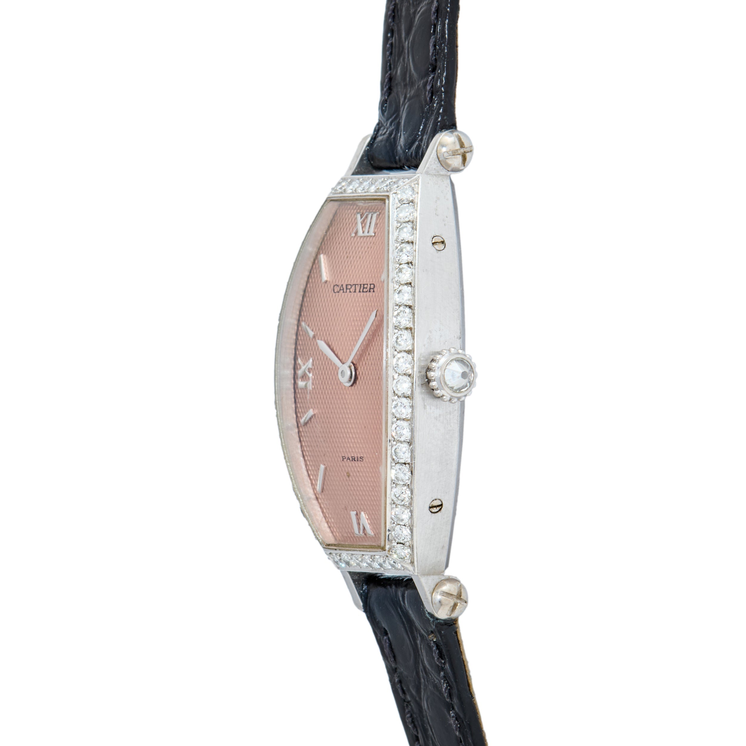 Cartier Tonneau 'Paris' Diamonds