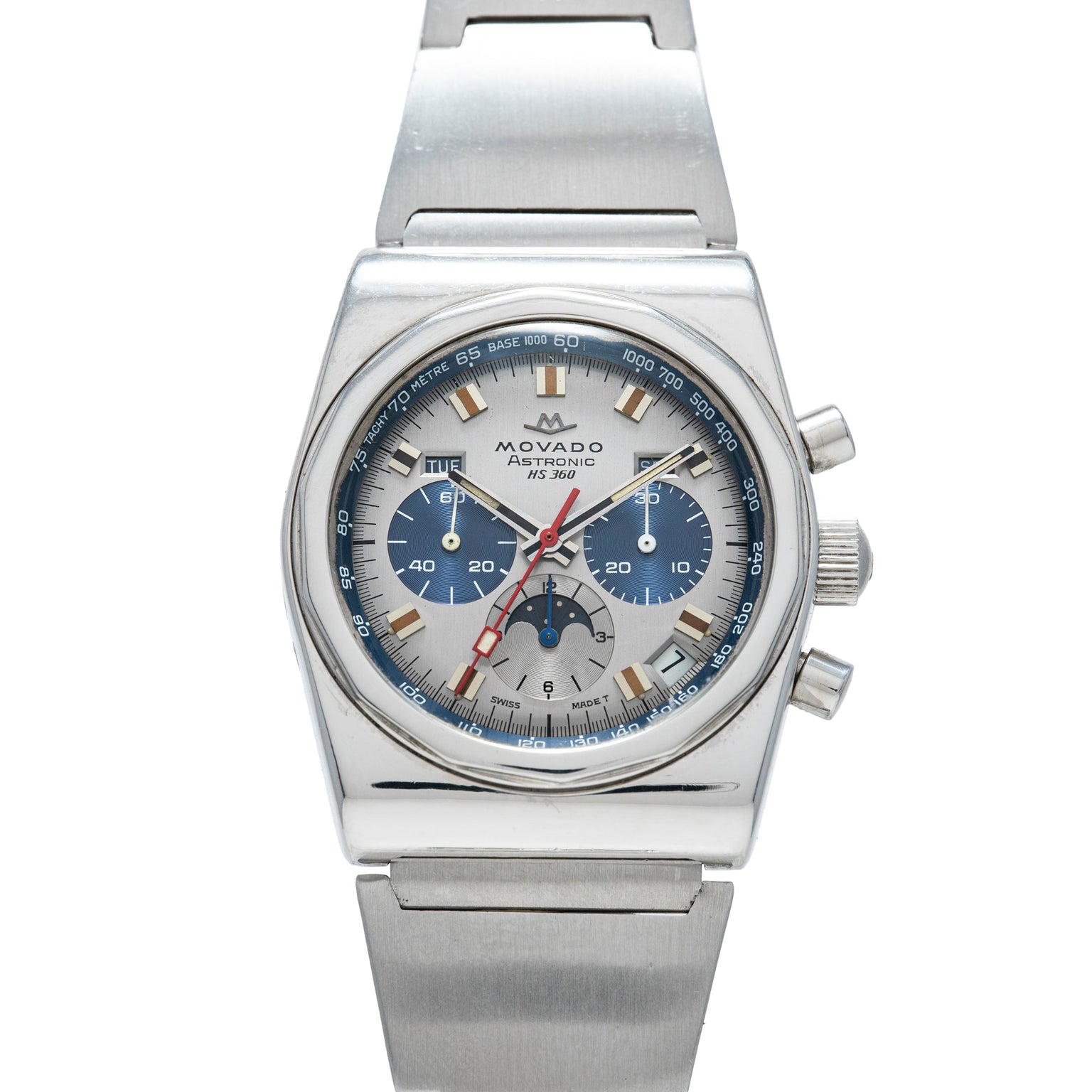 Movado Astronic HS 360 Triple Calendar Chronograph